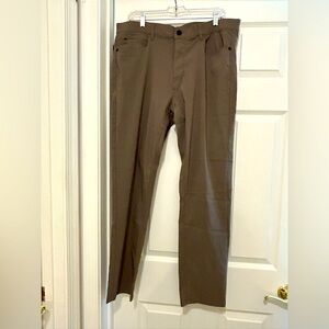 Weatherproof Vintage mens Stylish Brown Pants Size 38